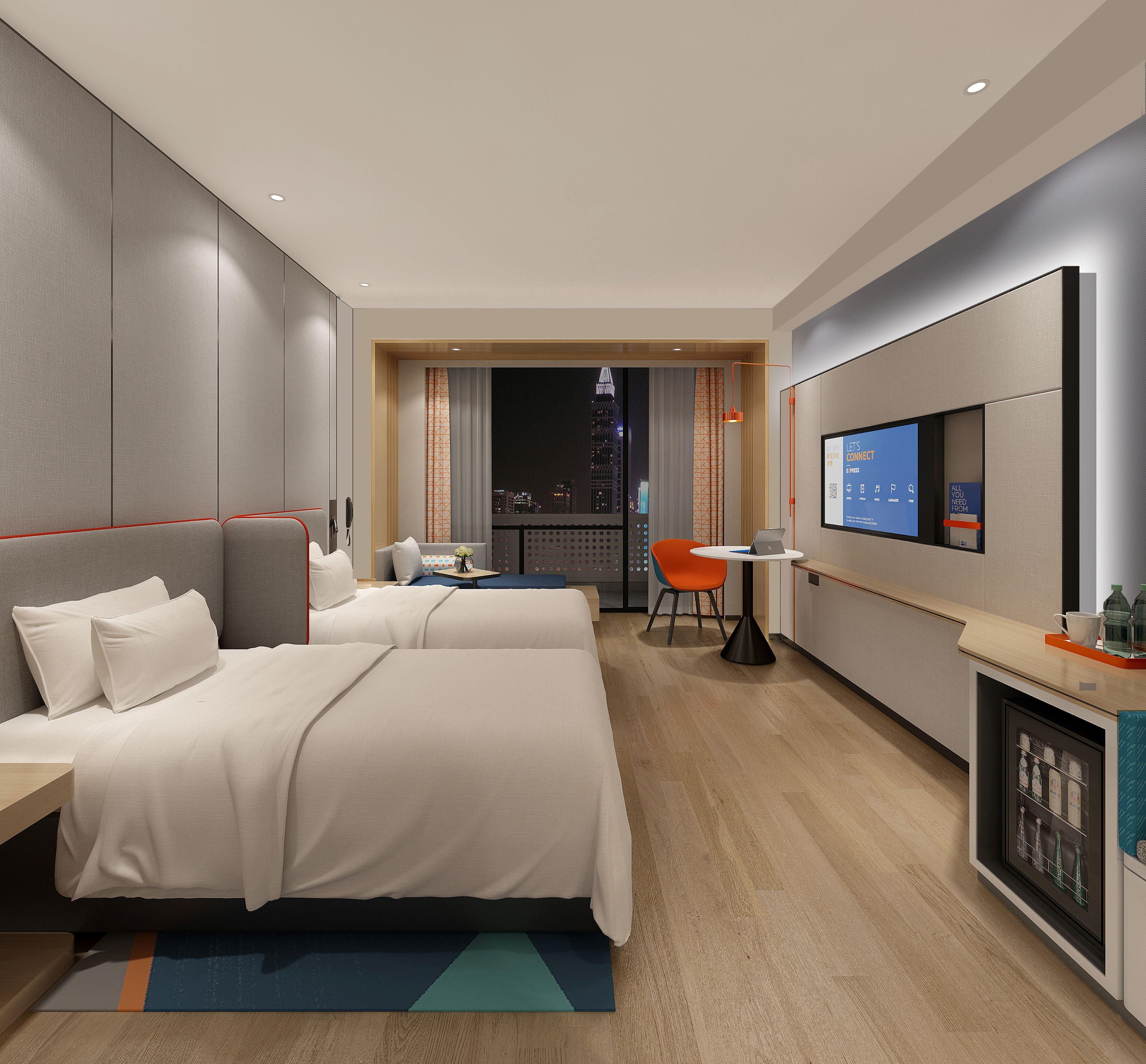 Holiday Inn Express Beijing Yizhuang Center By Ihg Exterior foto
